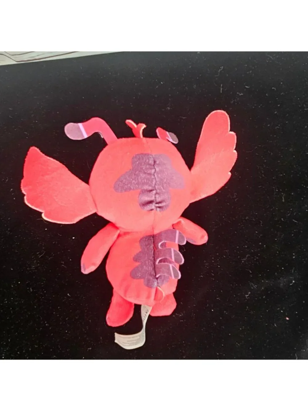 Disney Stitch Leroy 628 Red Plush Toy With Wings 10 Inches